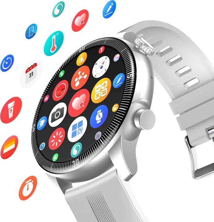 Produktbild Hoco Other Computer Accessory Smartwatch 1,46" TFT IP67 with call function Y31 silver (46 mm)