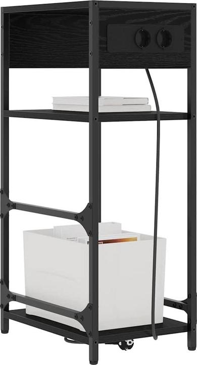 Actual product image vidaXL Bedside table (40 x 27 x 76 cm)