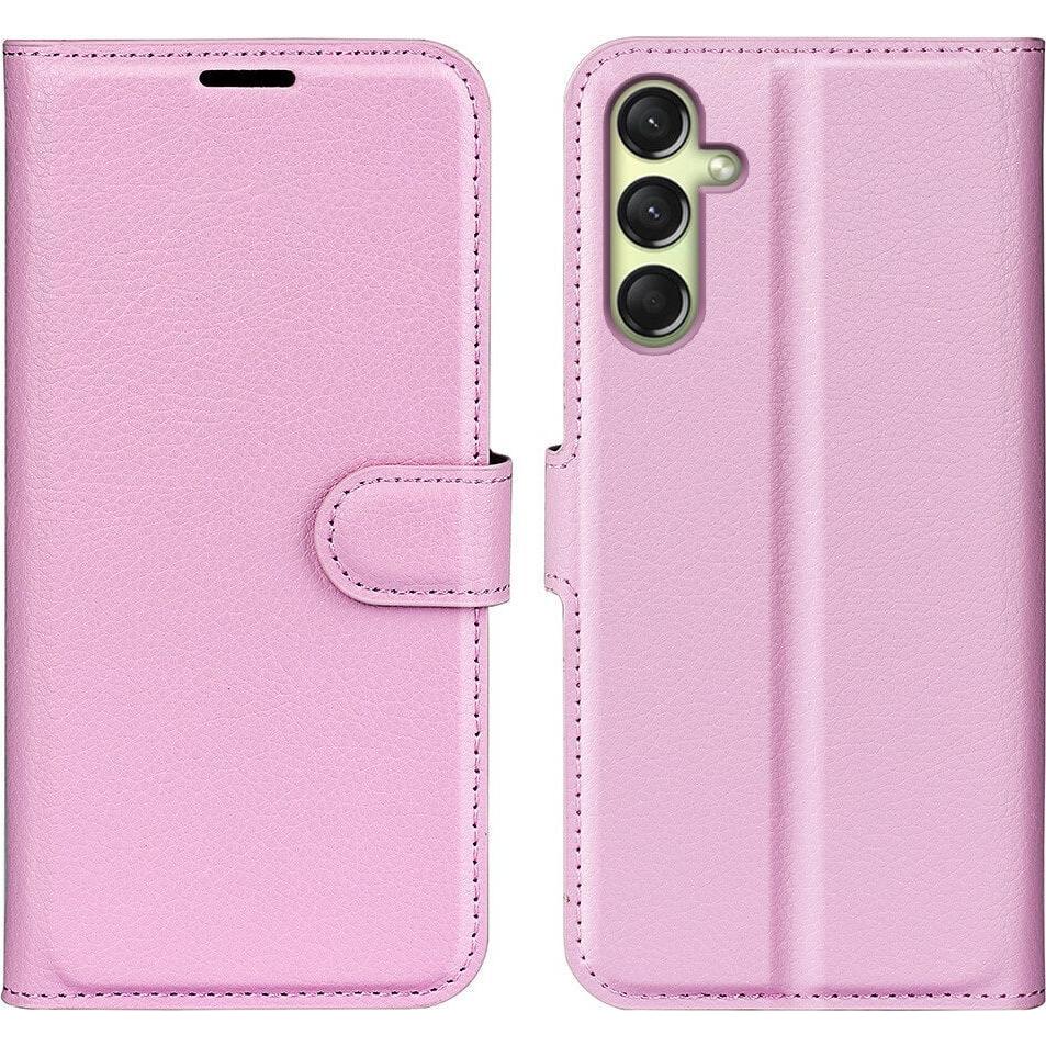 Cover-Discount Galaxy A16 - Leder Etui Hülle (Samsung Galaxy A16 5G), Smartphone Hülle, Rosa