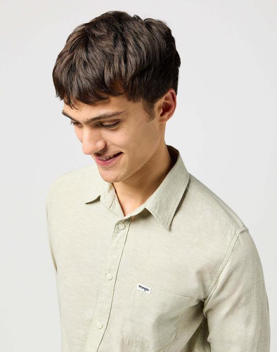 Immagine prodotto Wrangler Leinenhemd 1 Pkt Shirt (L)