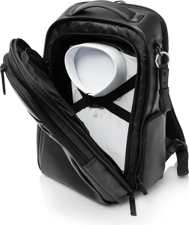 Actual product image Castelijn & Beerens Nappa X travel backpack RFID leather 43 cm laptop compartment (25 l)