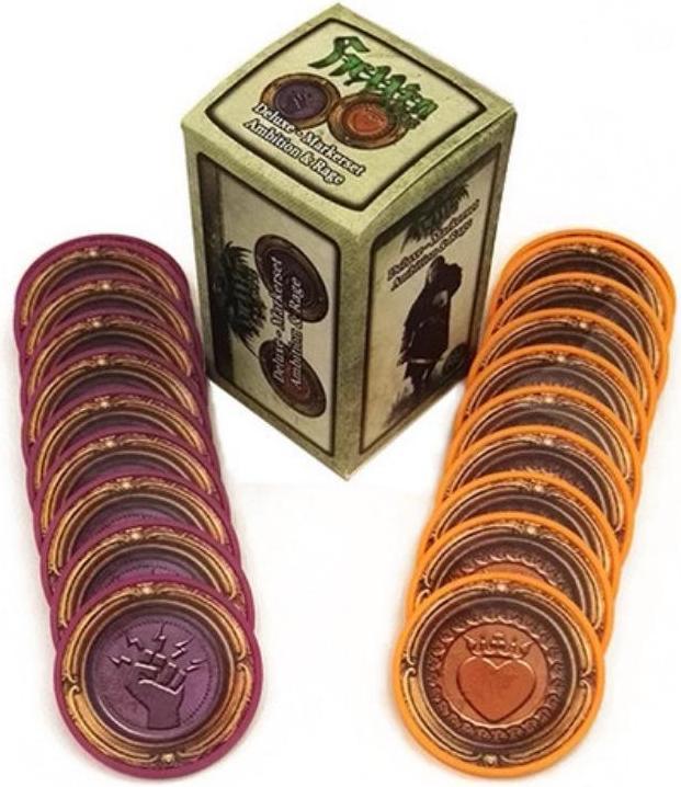 Immagine prodotto Set di marcatori deluxe Rabbia e ambizione: HeXXen 1733 (espansione, edizione DE) (Tedesco, Inglese)