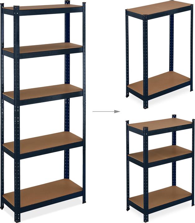 Actual product image Relaxdays Heavy duty shelving