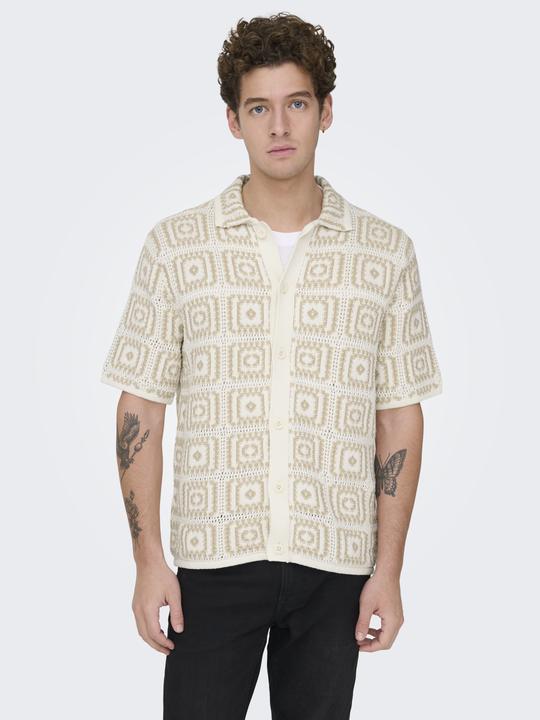 Produktbild Only & Sons Onsbart Rlx 5 Ss Shirt Knit Noos (M)