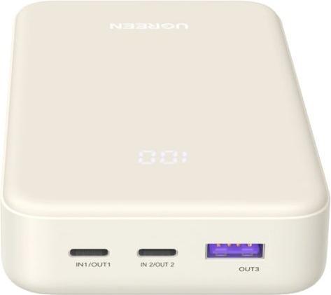 Actual product image Ugreen Powerbank Powerbank Nexode 20000mAh 30W USB-A USB-C - szary (20000 mAh, 30 W)