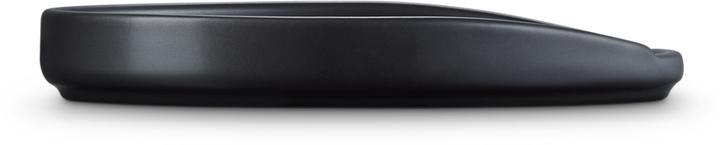 Actual product image Le Creuset Creuset ova stoneware spoon rest black matt