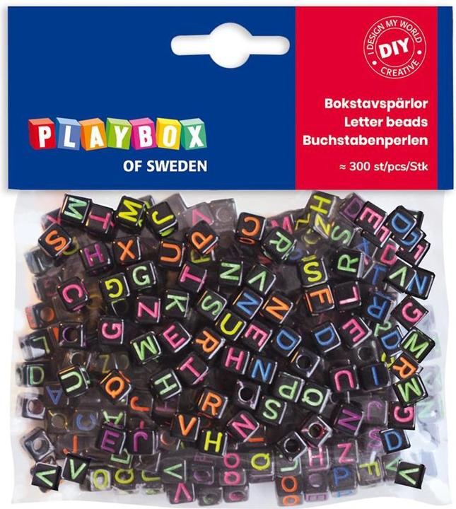 Immagine prodotto Playbox Lettere di perline di plastica