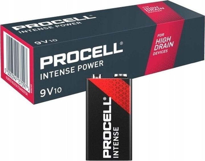 Produktbild Duracell Procell Intense Power (10 Stk., 9V Block, 673 mAh)