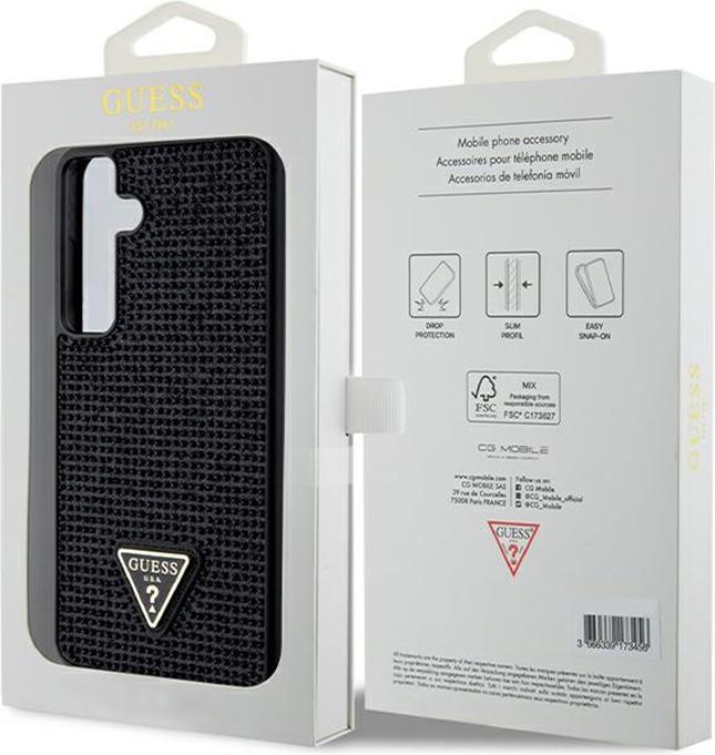 Produktbild Guess GUHCMHDGPPK + S926 czarny/black hardcase Rhinestone Triangle (Samsung Galaxy S24+)