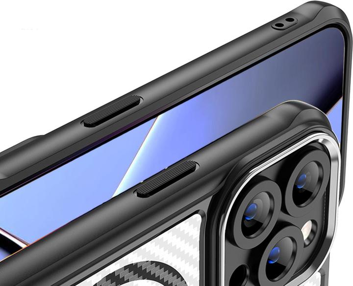 Produktbild OEM Defender Carbon Mag case for iPhone 14 Pro Max 6,7" black (Apple iPhone 14 Pro Max)