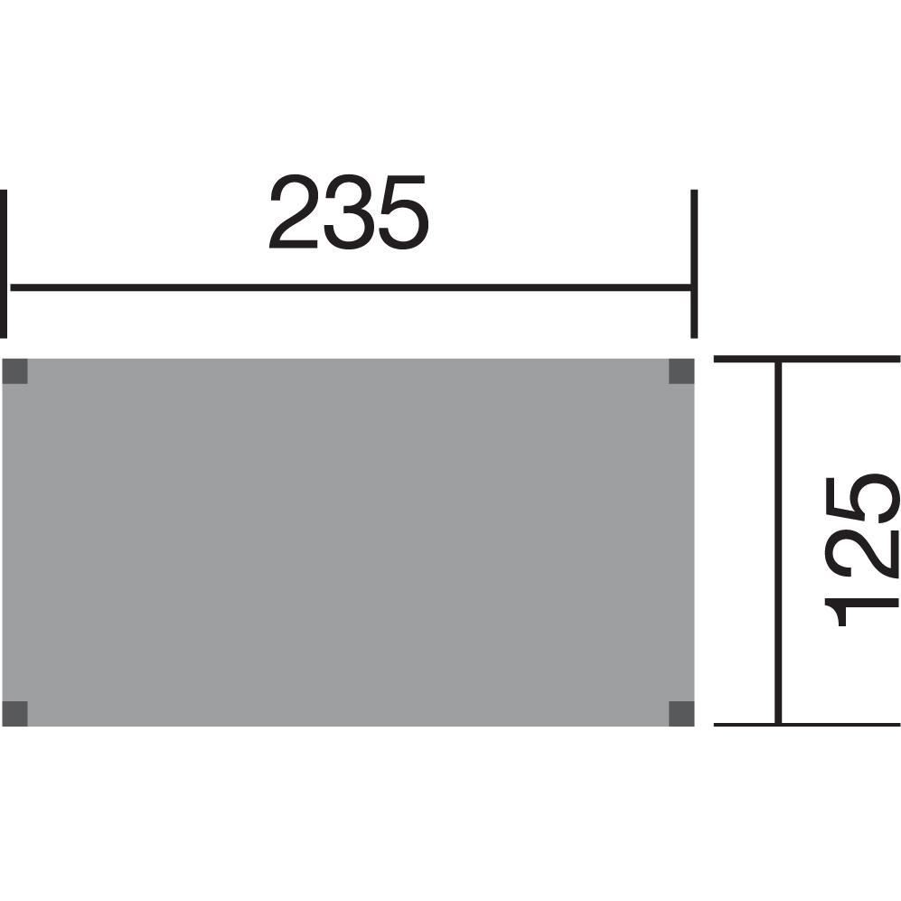 Thumbnail - Weka Holzbau, Gartenhaus + Gartenschrank, Tabaluga Kinderstelzenhaus 815, mit Wellenwasserrutsche rot 290 cm