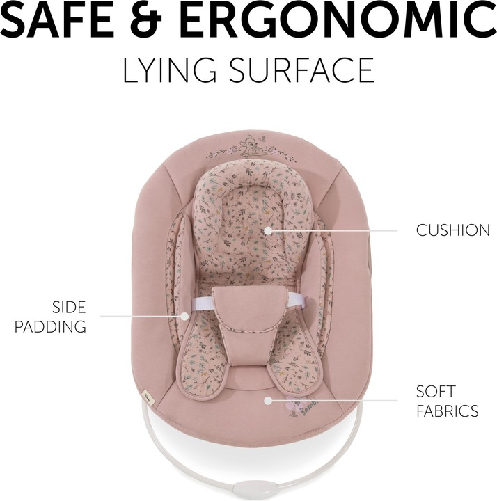 Actual product image Hauck Alpha Bouncer 2in1 Bambi Rose