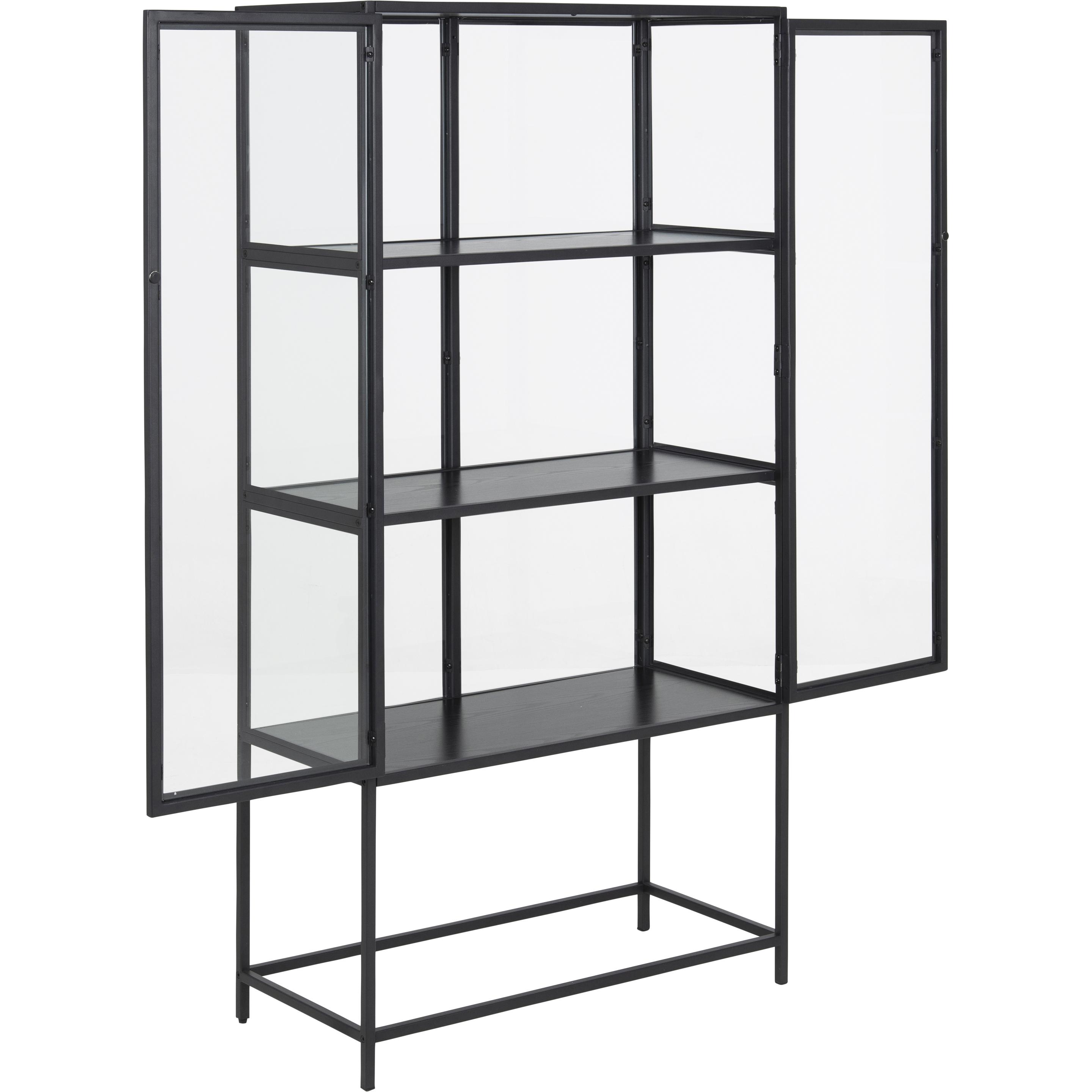 AC Design, Vitrine + Buffetschrank, Seaford (77 x 150 x 35 cm)
