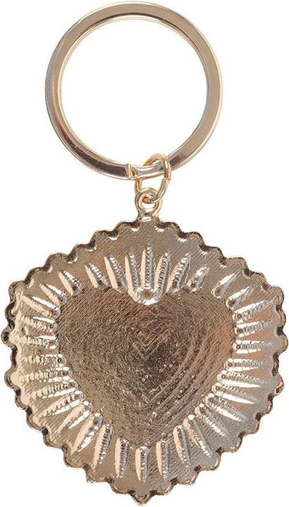Actual product image Something Different Sacred Heart Keyring