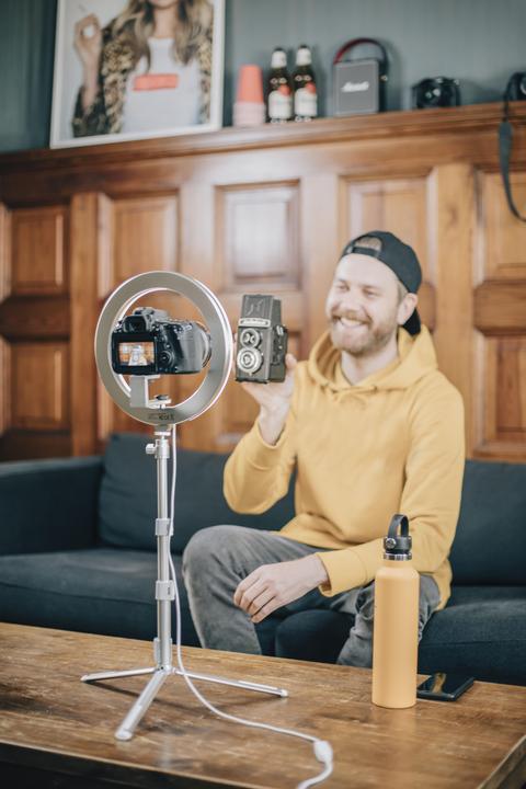 Produktbild Kodak Smartphone Ring Light für Vlogging 25cm (Ringleuchte)