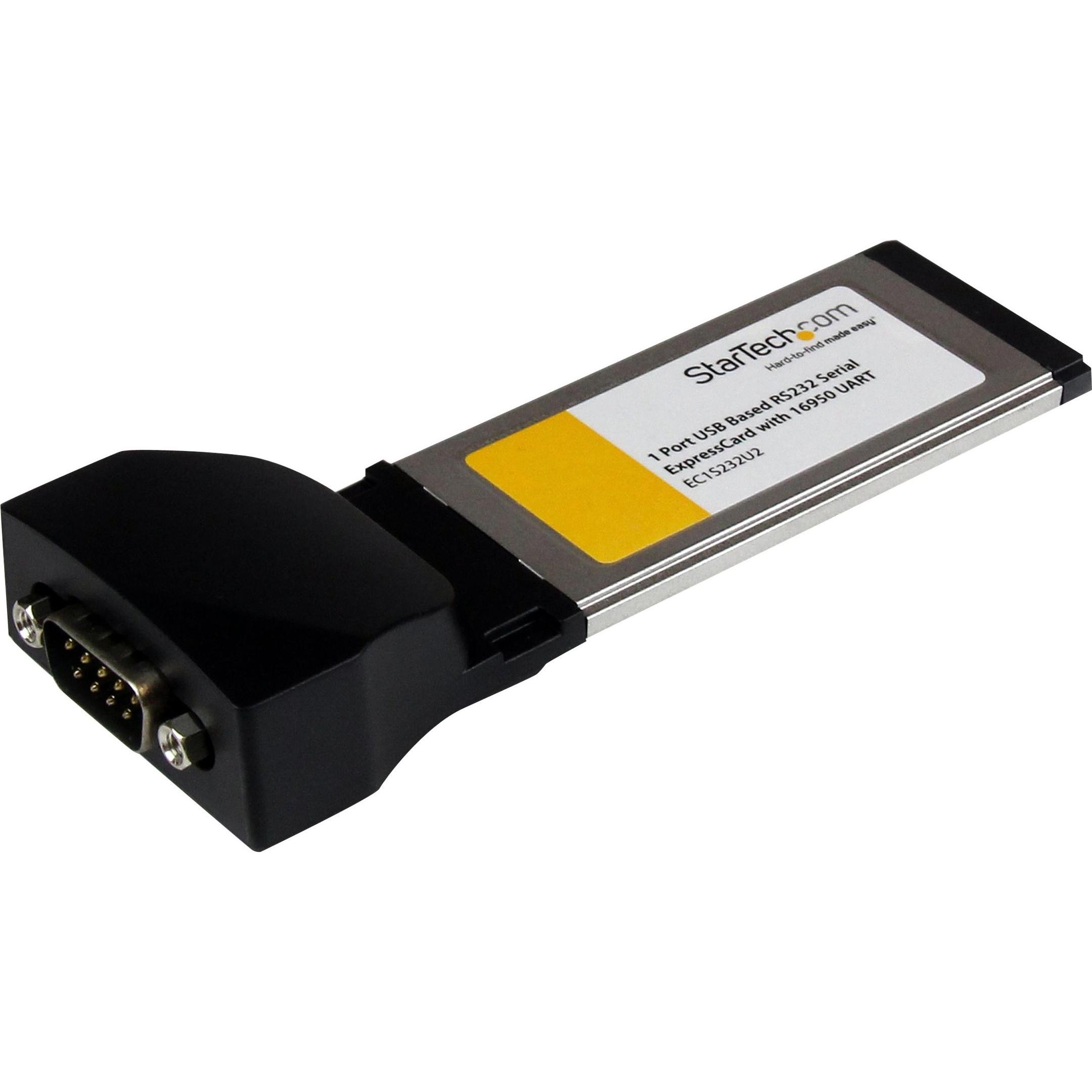 StarTech 1 Port Expresscard Serial Card, Kontrollerkarte