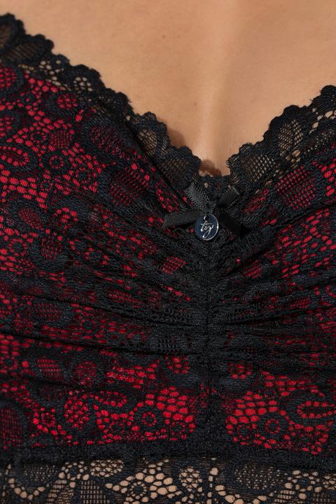 Actual product image TruYou Layered Lace Panel Bralette (110 E)