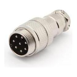 2x Velleman MEHRPOLIGER STECKER - 8-POL., Elektronikkabel + Stecker