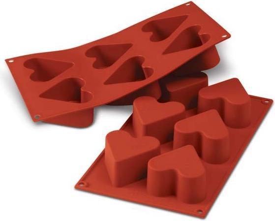 Produktbild Silikomart Sf 036 Heart Silicone Mould