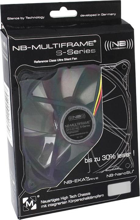 Produktbild Noiseblocker Multiframe S-Series M12-3 (120 mm, 1 x)