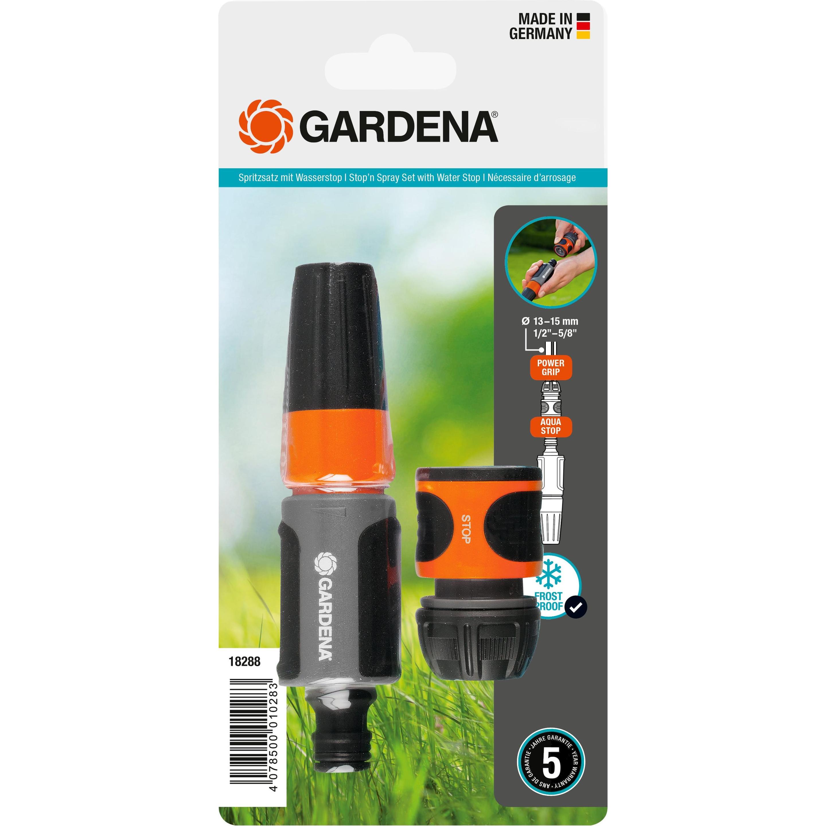 Gardena, Gartenbrause, Spritz-Satz
