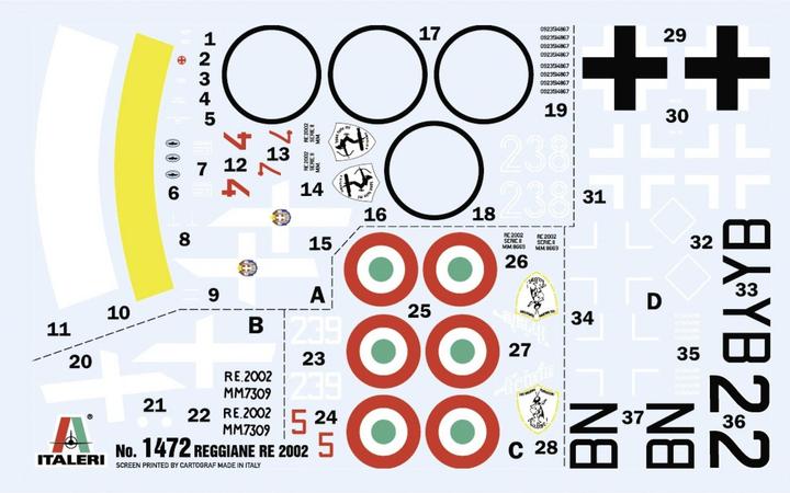 Image du produit 1:72 Reggiane Re.2002 Ariete