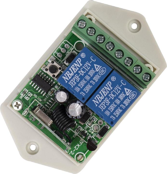 Produktbild PNI CA500 Fernbedienungsrelais zur Steuerung von 1 oder 2 Garagentoren, Toren, Schranken, 2 Relais