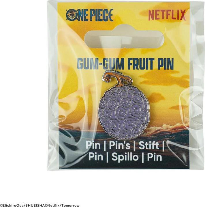 Produktbild Cinereplicas One Piece Ansteck-Pin Gum-Gum Fruit