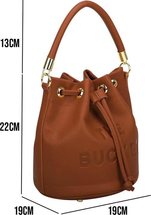 Produktbild Gallantry THE BUCKET Tasche genarbt Damen