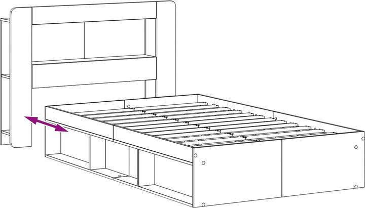 Image du produit vidaXL Bettrahmen (120 x 200 cm)
