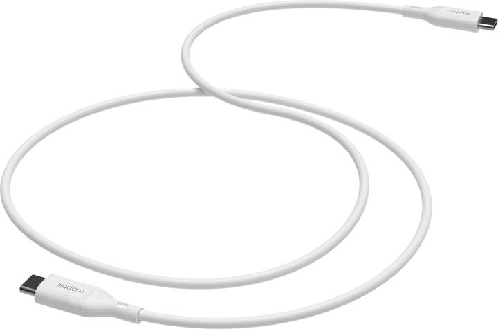 Actual product image mophie essentials USB-C to USB-C | charging cable 2M, White (2 m, 60 W)