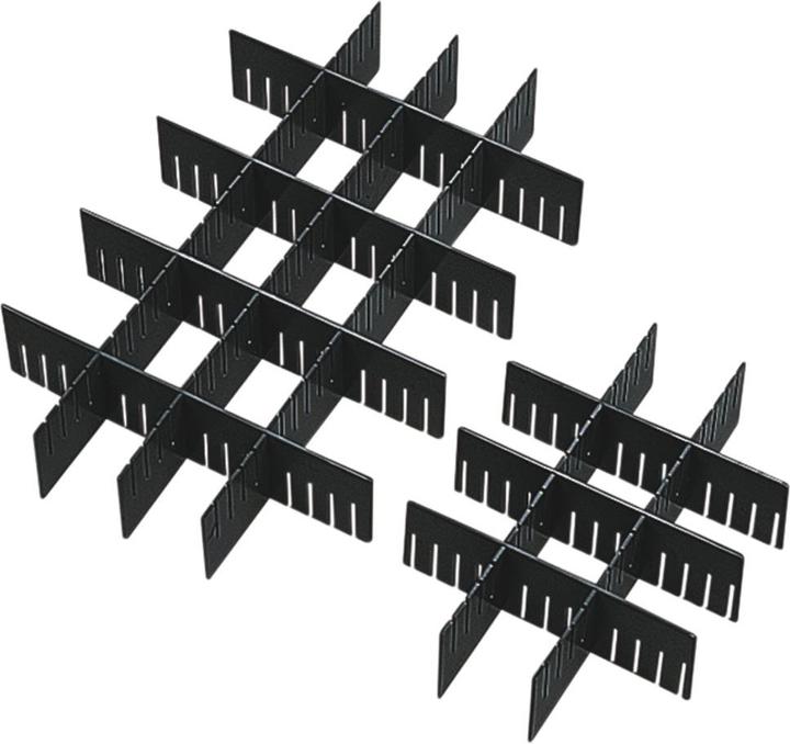 Actual product image Wetec Conductive slotted partitions, ESD, 355 x 90 mm, 400 x 300/600 x 400 mm