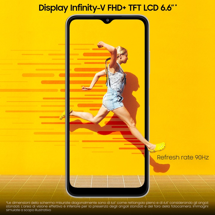 Produktbild Samsung Galaxy A22 5G EU (64 GB, White, 6.60", Dual SIM, 2 Mpx, 5G)