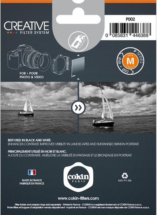 Actual product image Cokin Filter P002 (84 mm, Effect filter, 84 mm)