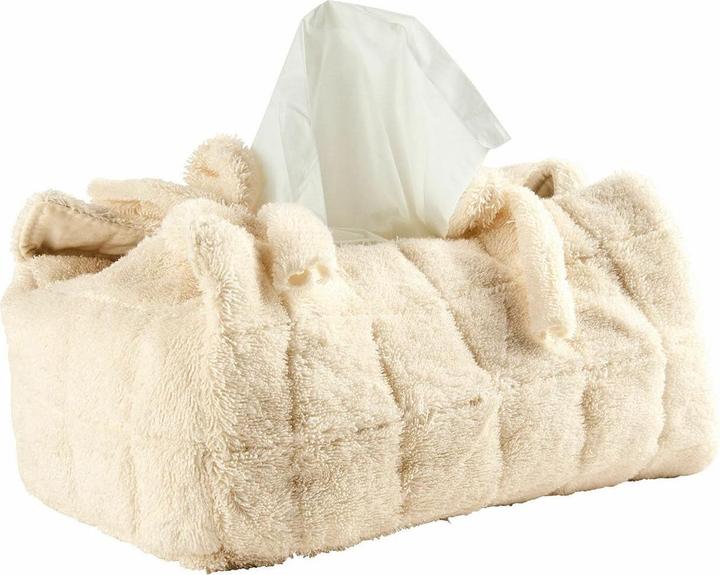 Actual product image Loberon Taschentuchbox Invarel creme