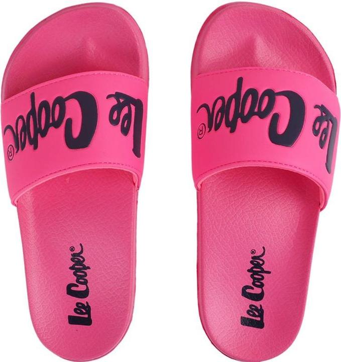 Actual product image Lee Cooper Kids Slippers Fuchsia LCW-22-42-0999K (31) (31)