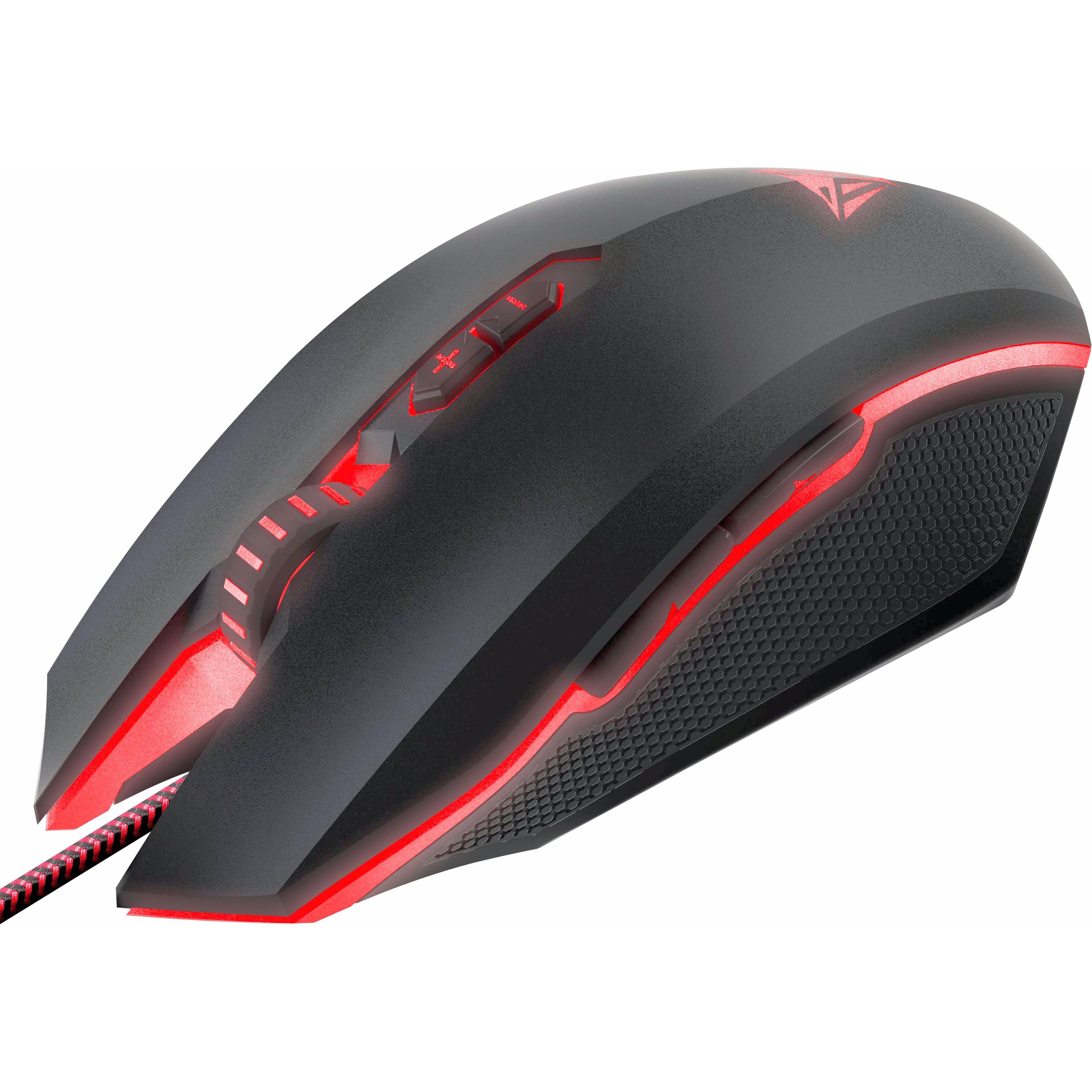 Patriot Viper V530 (Kabelgebunden), Maus, Rot, Schwarz
