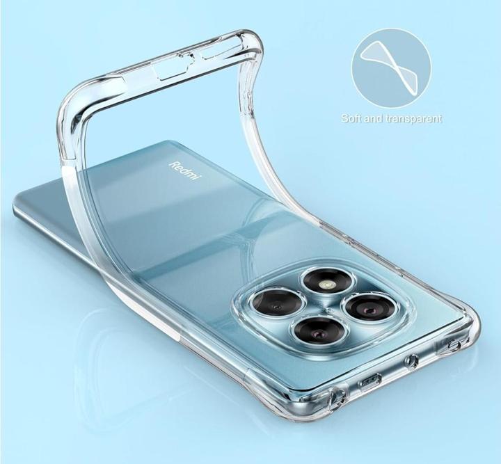 Produktbild Screenguard Hülle Crystal Soft Airbag Bumper (Xiaomi Redmi Note 14 Pro)