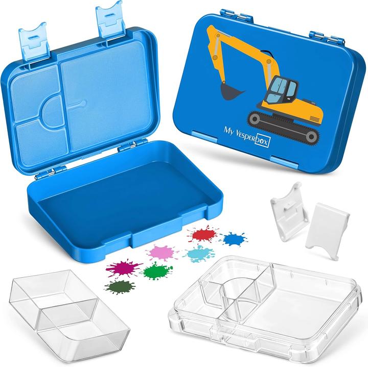 Produktbild MyVesperbox My Vesperbox Len, blau Bagger