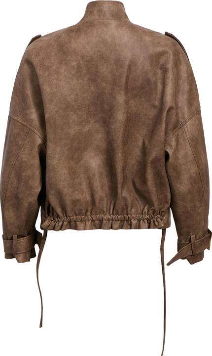 Produktbild Object PU-beschichtete Bikerjacke (38)