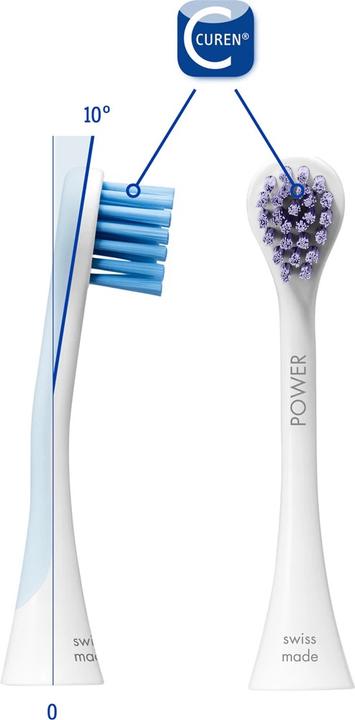 Produktbild Curaprox Hydrosonic Brush Head Power (2 x)