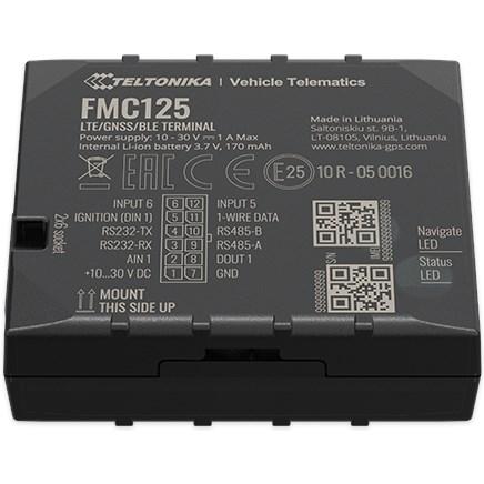 Thumbnail - Teltonika FMC125, 4G/LTE Tracker, Dual SIM, Tracker, Schwarz