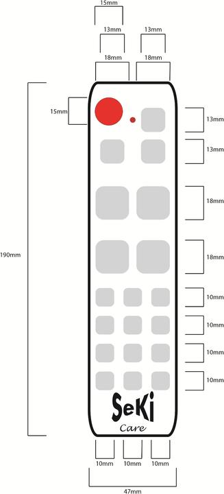 Immagine prodotto Seki Cura (Telecomando universale)