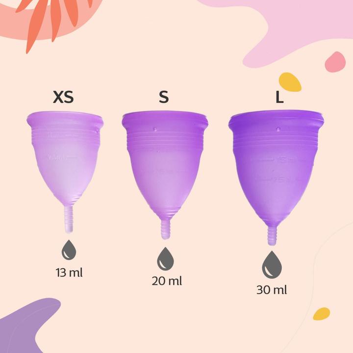Actual product image Femora Menstrual cup (S)