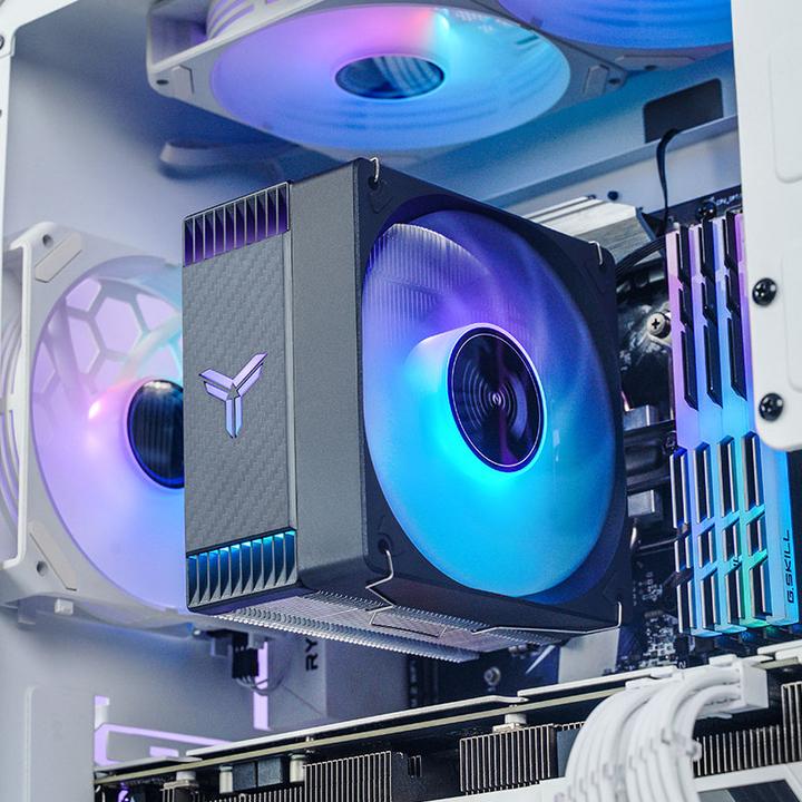 Produktbild Jonsbo CR-1000 EVO CPU-Kühler, RGB - schwarz (154 mm)