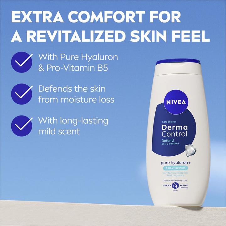 Productafbeelding NIVEA Derma Control Defend Shower Gel 500ml (500 ml)