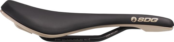 Productafbeelding Sdg Bel-Air 3.0 Overland zadel, Lux-Alloy, 7x7mm, zwart/bruin