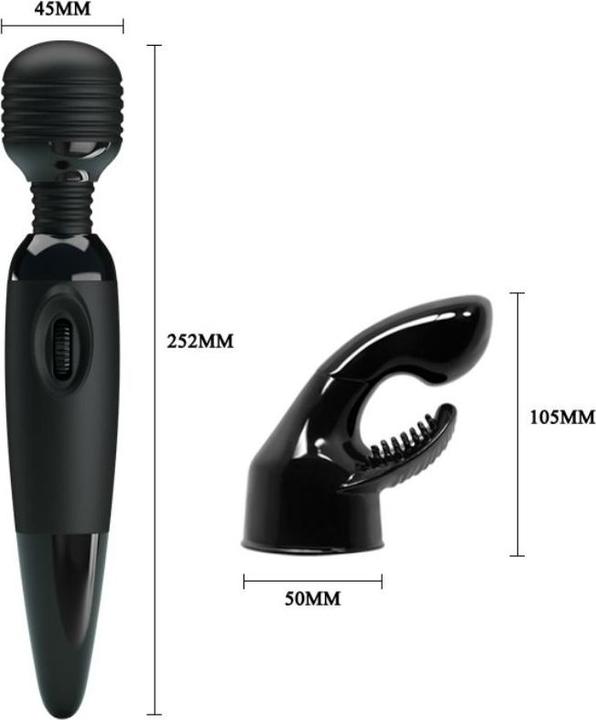 Actual product image Baile Sensual Massager Interchangeable Head