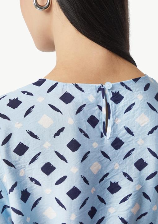 Image du produit Comma Bluse Twilllbluse mit All-over-Print (38)