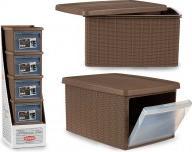 Actual product image Kerbl Stefanplast Box Elegance Multipurpose Turtledove 29X39 H (29 cm, 15 l)